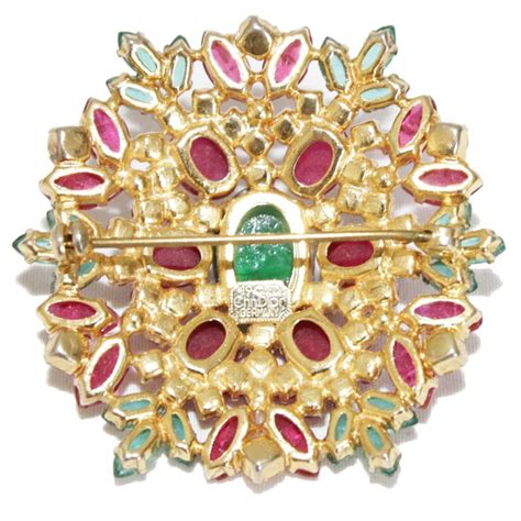 dior pin brooch|vintage christian dior brooches.